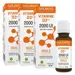 D.Plantes Vitamine D3 2000 UI Originale lot de 3