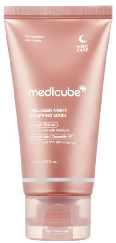 Masque de nuit enveloppant au collagène Medicube 75 ml