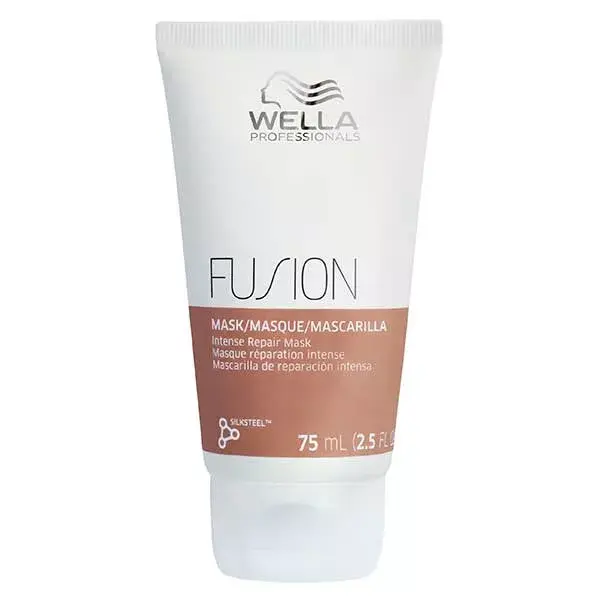 Wella Professionals Fusion Masque réparation intense pour cheveux abîmés et fragilisés 75ml