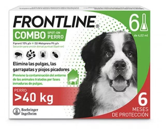 Frontline Combo cães +40 kg 6 pipetas