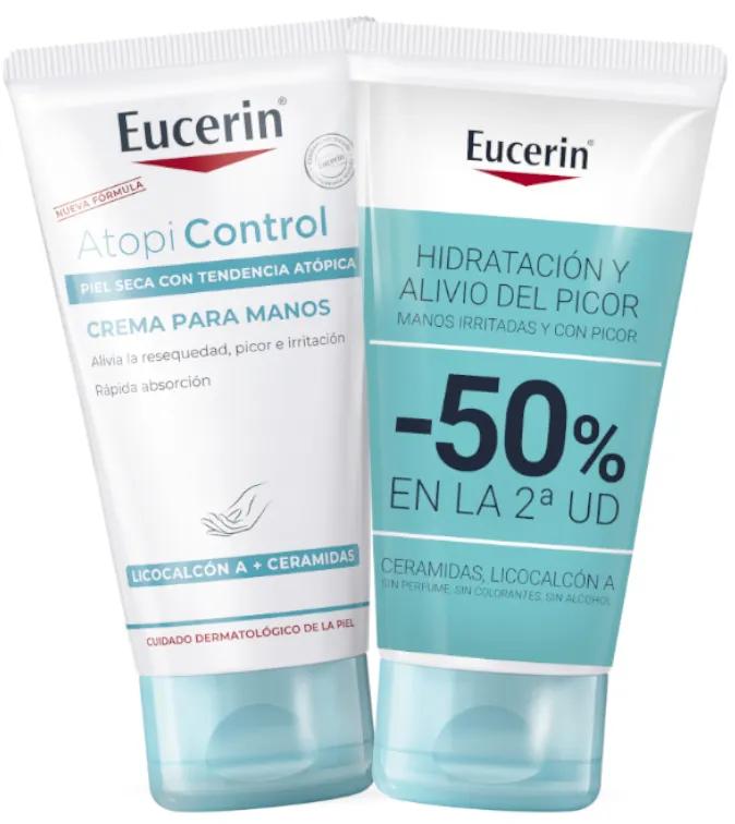 Eucerin AtopiControl Hand Cream 75ml + 75ml