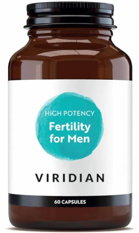 Fertilite Homme Viridian 60 Gélules Végétales