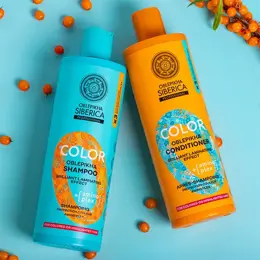 Natura Siberica Oblepikha O Shampoing Color à l'argousier cheveux colorés et méchés 400ml