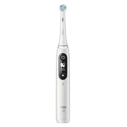 Oral-B iO 6N Brosse À Dents Électrique Blanche connectée Bluetooth 2 Brossettes 1 Étui De Voyage