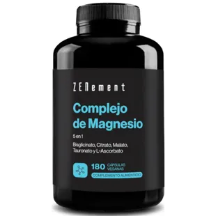 ZENement Complejo de Magnesio 5en1 180 Cápsulas Veganas