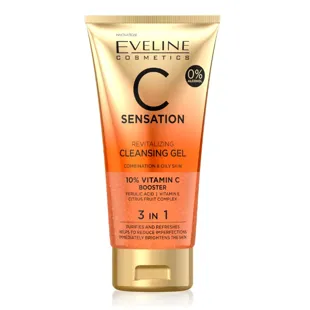 Eveline C Sensation Cleansing Gel 3 in 1 150 ml