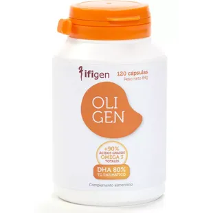 Ifigen Oligen Dha 80% TG Enzymatic 120 Capsules