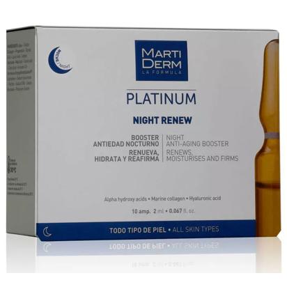 Martiderm Platinum Night Renew 10 Ampollas