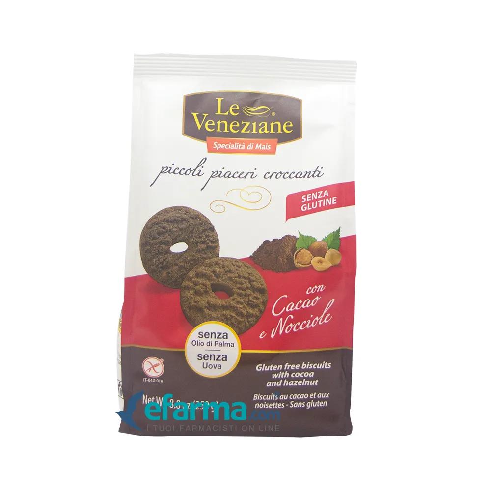 Le Veneziane Biscotti Cacao E Nocciola Senza Glutine 250 g