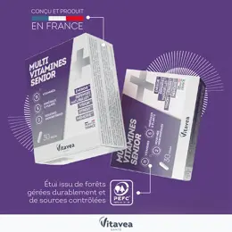 Vitavea Multi Vitamines Senior Energie Vision Mémoire 30 gélules