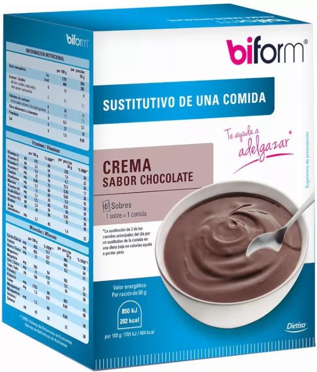 Biform Natillas Chocolate 6 Sobres