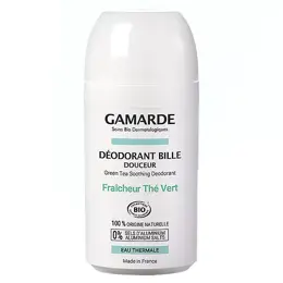 Gamarde Hygiène Douceur Déodorant Bille Thé Vert Bio 50ml