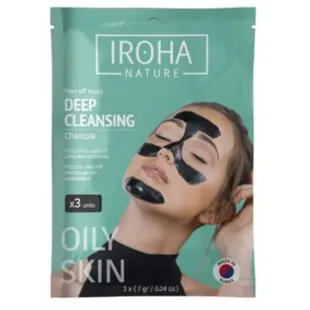Iroha Nature Anti-Impurity Peel-off Mask 3 units