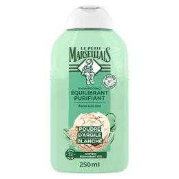 Le Petit Marseillais Shampoing Infusion Pureté Thym Bio et Argile Blanche 250ml