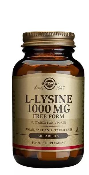 Solgar L-Lisema 1000 Mg 50 Comprimidos