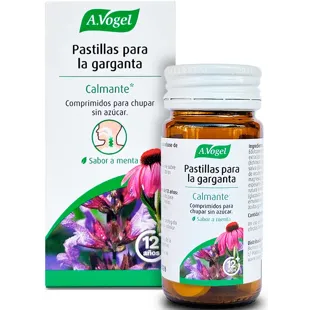 A.Vogel Pastillas Garganta Calmante +12 Años Menta 20 uds