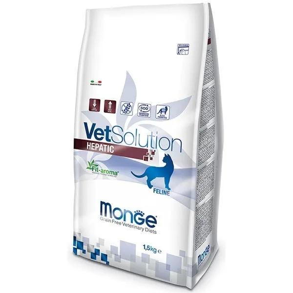 Monge Vetsolution Hepatic Linea Medica Cibo Secco Gatti Sacco 400G