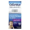 Clearblue Test d'Ovulation Digital 2 hormones Boîte de 10