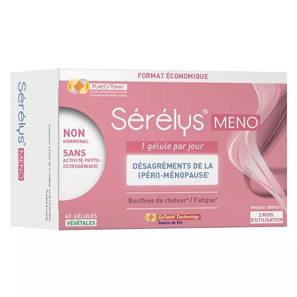 Sérélys Meno Ménopause Bouffées de Chaleur Fatigue 60 gélules