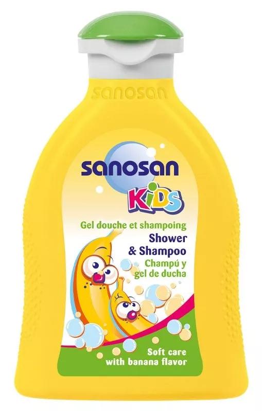 Sanosan gel-Champô Banana  Kids 200ml