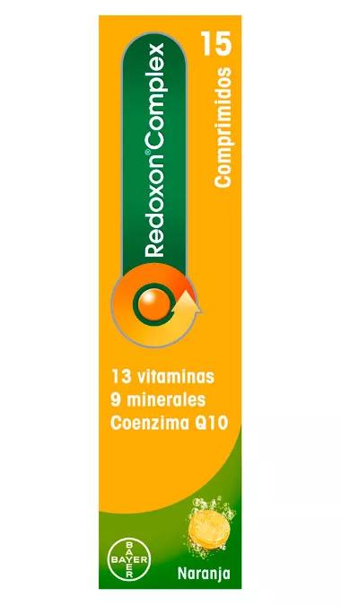Redoxon Complex Vitaminas defesas 15 Comprimidos Efervescentes