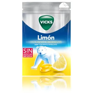 Vicks Lemon Candies with Menthol 72 gr