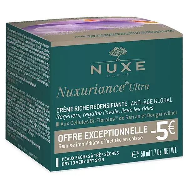 Nuxe Nuxuriance Ultra Rich Redensifying Day Cream for Dry to Very Dry Skin 50ml BRI 5€