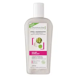 Dermaclay Soin Capillaire Baume Démêlant Après-Shampoing Cheveux Normaux Bio 250ml