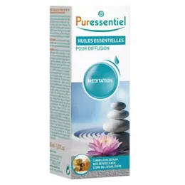 Puressentiel Diffusion Mélange Huiles Essentielles Diffuse Méditation 30ml