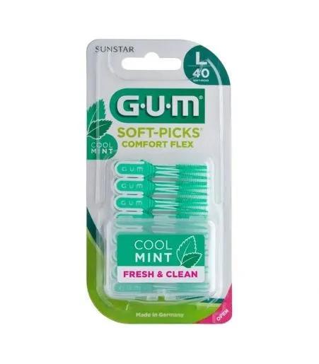 Gum Soft Pick Comfort Flex Menta Fresca Scovolino Taglia L 40 pezzi