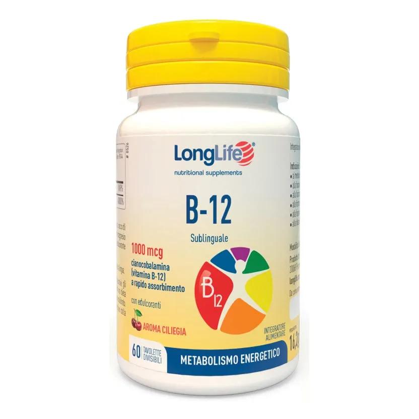 Longlife b12 1000mcg 60cpr