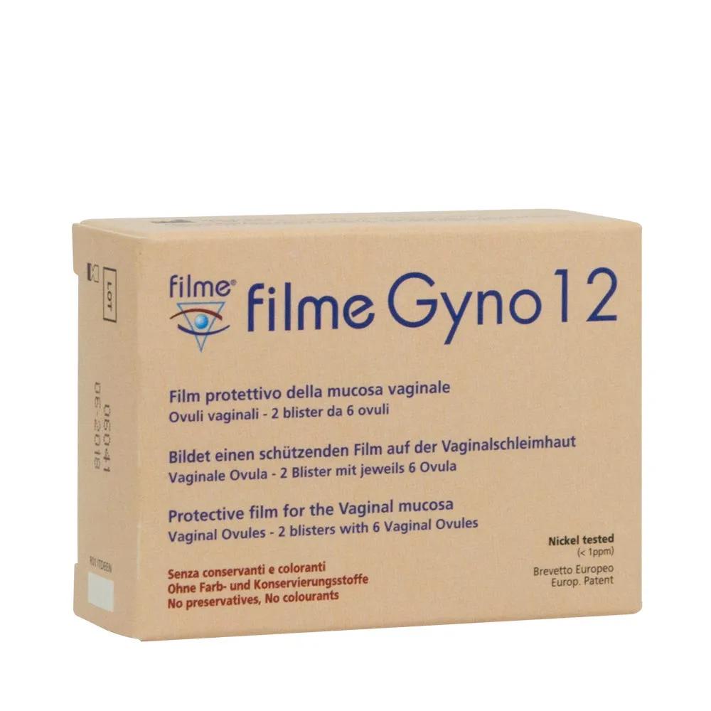 Filme Gyno 12 Ovuli Lubrificanti Mucosa Vaginale