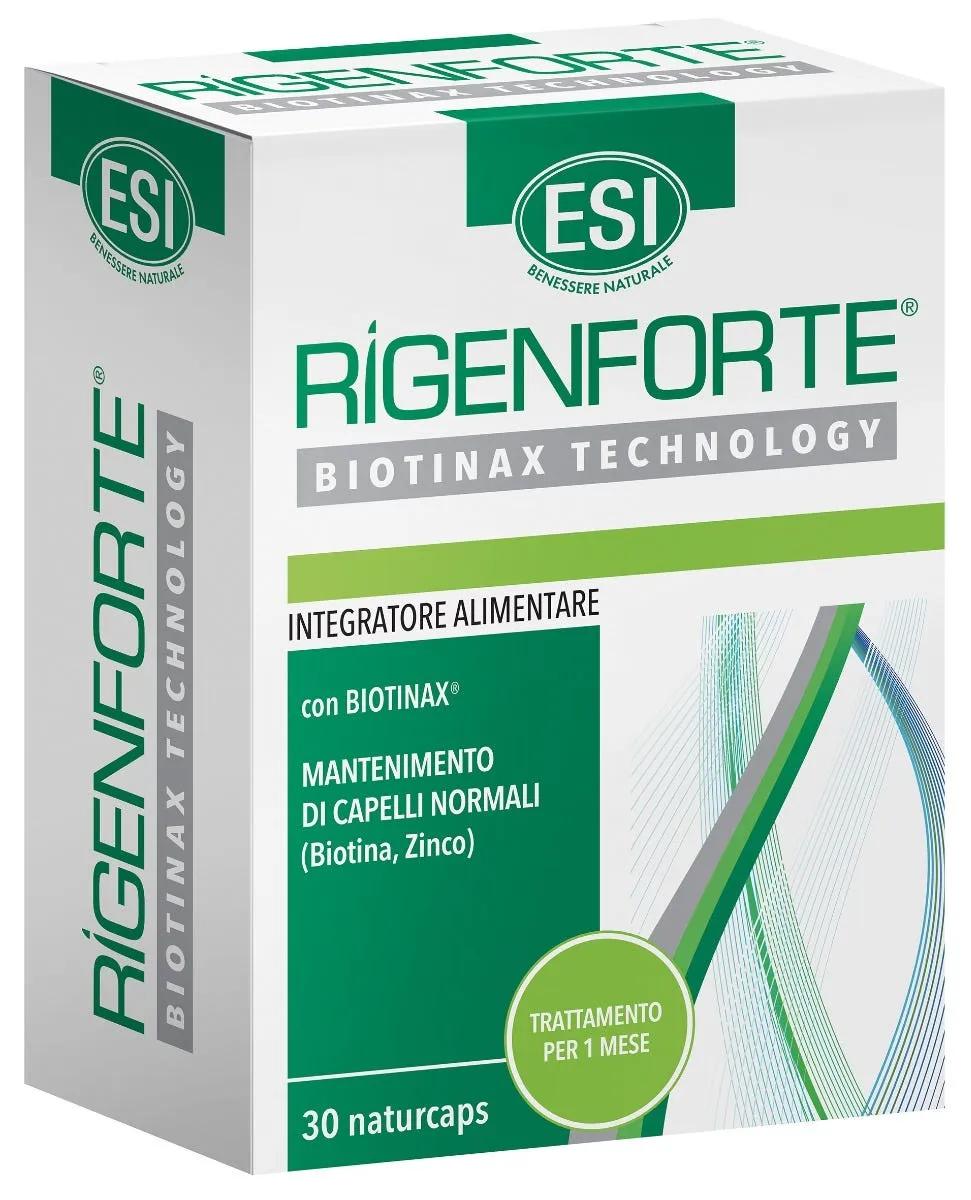 Esi Rigenforte Naturcaps Integratore Unghie e Capelli 30 Capsule