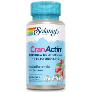 Solaray Cranactin 60 Vegetable Capsules