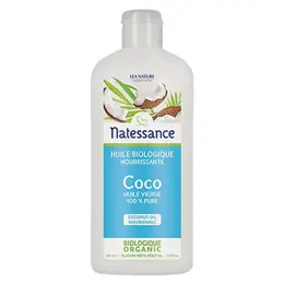 Natessance Huile de Coco Bio 100% Pure 250ml