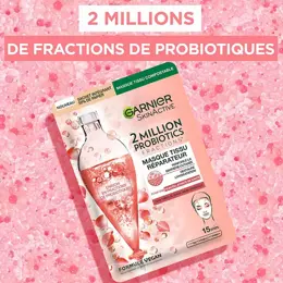 Garnier Skin Active Masque Tissu Réparateur 2 Million Probiotics 22g