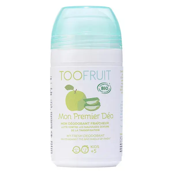 Toofruit Enfant Corps Mon Premier Déodorant Pomme Aloe Vera Bio 50ml