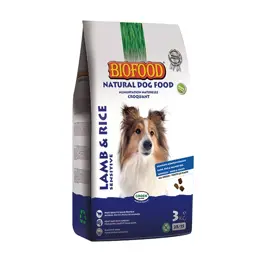 Biofood Chien Croquettes Agneau & Riz Sans Blé 3kg