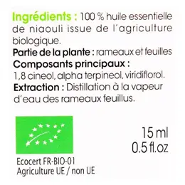 So'Bio Étic Aroma Huile Essentielle Niaouli Bio 15ml