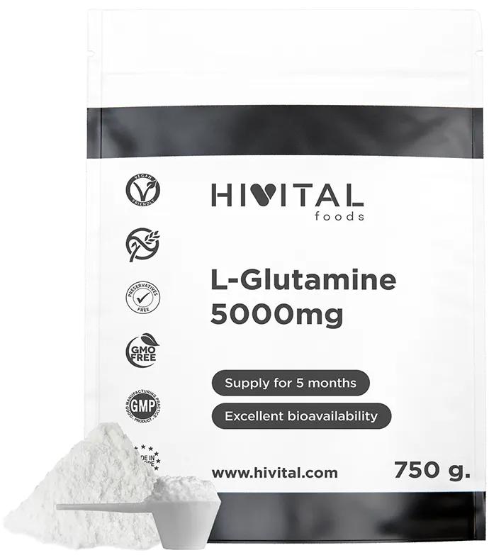 Hivital L-Glutamine 5000 mg 750 gr