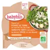 Babybio Repas Midi Assiette Pomme de Terre Haricots Verts Dinde +12m Bio 230g