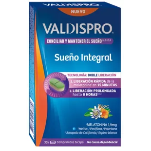 Valdispro Comprehensive Sleep – Schnelleres Einschlafen, 30 Tabletten