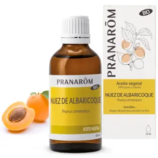 Aprikosen-Nuss-Pflanzenöl BIO Pranarom 50 ml.