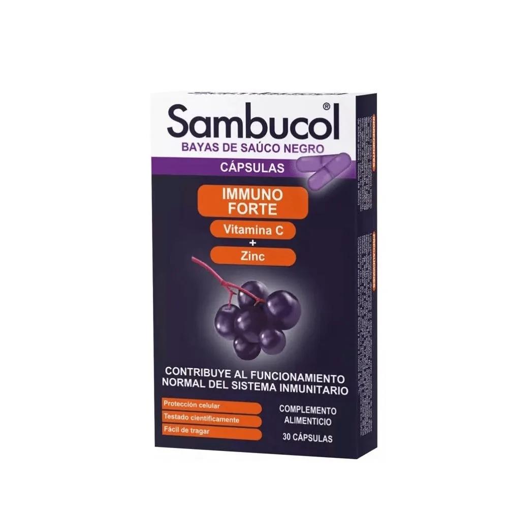 Sambucol Immuno Forte Integratore Per Il Supporto Del Sistema Immunitario 30 Capsule