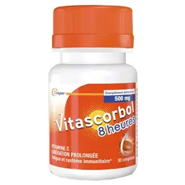 Vitascorbol 8 Heures 500mg 30 comprimés