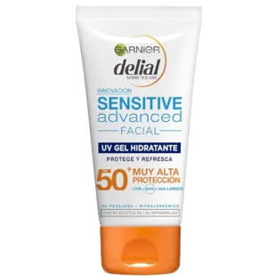 Garnier Delial Sensitive Advanced Protector Solar Facial SPF50+ 50 ml