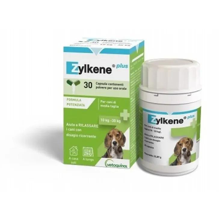 Zylkene Plus Mangime Complementare per Cani e Gatti da 10 a 30 kg 30 Capsule