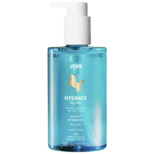 YOPE Shampoing Naturel aux Peptides pour Cuir Chevelu Sec 300 ml