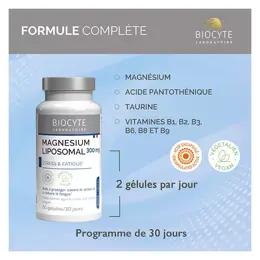 Biocyte Magnésium Liposomal 60 gélules