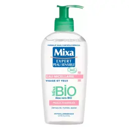 Mixa Bio Eau Micellaire Visage et Yeux Peaux Sensibles 200ml